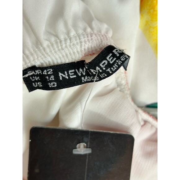 NWT New Imperial Women's Floral Dress Turkish Made - Picture 4 of 10